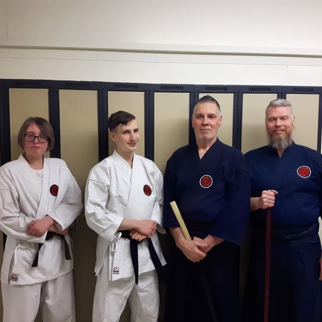 Our sharp looking demo team for the 8th annual KCVI international night dinner 21 Feb 2019